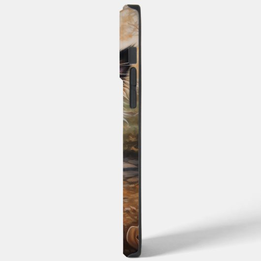 Papillon Pumpkins Halloween Beängstigend Case-Mate iPhone Hülle (Rückseite / Links)