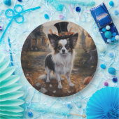 Papillon Pumpkins Halloween Beängstigend Pappteller (Party)