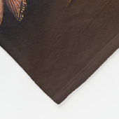 Papillon Puppy Autumn Delight Pumpkin Fleecedecke (Ecke)