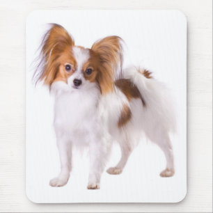 Papillon Puppy Mama Dog Lover Welpen Fur Mama Mousepad
