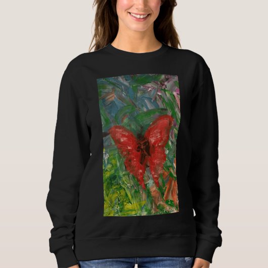 Papillon Rouge Sweatshirt (Vorderseite)