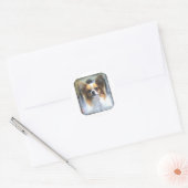 PAPILLON RUNDER AUFKLEBER (Umschlag)