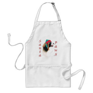 Papillon Santa Paws Schürze