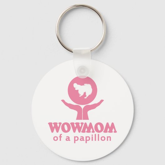 Papillon Schlüsselanhänger (Vorderseite)