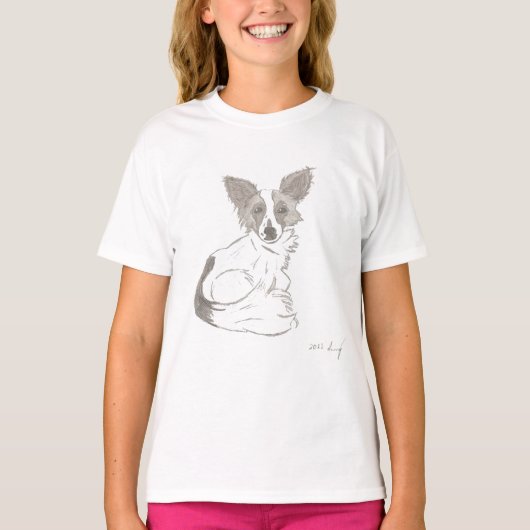 Papillon Sketch Shirts (Vorderseite)