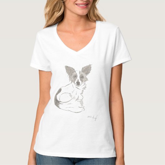 Papillon Sketch Shirts (Vorderseite)