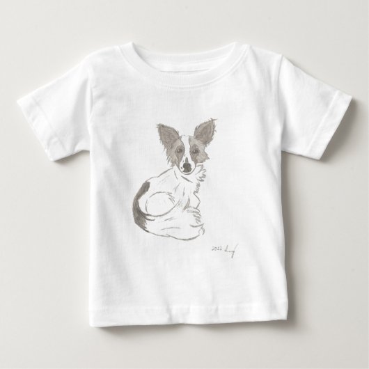 Papillon Sketch Shirts (Vorderseite)