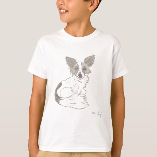 Papillon Sketch Shirts (Vorderseite)