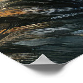 Papillon Snowy Sleigh Weihnachtsdekor Poster (Ecke)