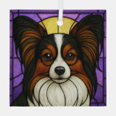 Papillon "Stettingglas" Ornament Aus Glas (Rückseite)