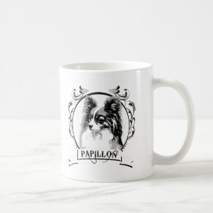 Papillon T - Shirt Kaffeetasse