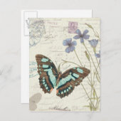 Papillon Tales Postkarte (Vorne/Hinten)