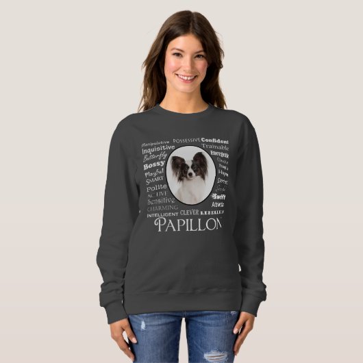 Papillon Traits Sweatshirt (Vorne ganz)
