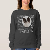 Papillon Traits Sweatshirt (Vorderseite)