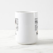 Papillon Traits Tasse (Mittel)