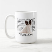 Papillon Traits Tasse (Links)