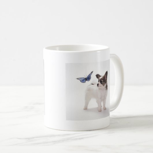 Papillon u. SCHMETTERLING Kaffeetasse (VorderseiteRechts)