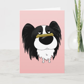 Papillon Valentine's Day Card Feiertagskarte