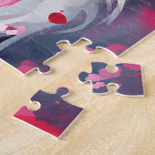 Papillon-Valentinstag Puzzle (Seite)