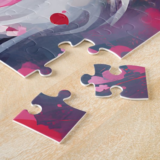 Papillon-Valentinstag Puzzle (Seite)