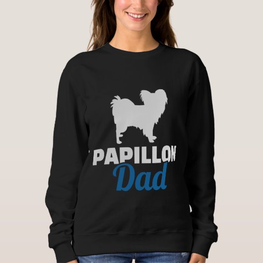 Papillon-Vater 67 Sweatshirt (Vorderseite)