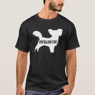 Papillon Vater Funny Papillon Owner Dog Vater T-Shirt