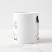 Papillon Vater Jumbo Tasse (Vorderseite)