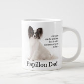 Papillon Vater Jumbo Tasse (Rechts)