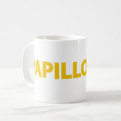 Papillon Vater Kaffeetasse (Vorderseite Links)