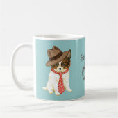 Papillon Vater Kaffeetasse (Links)