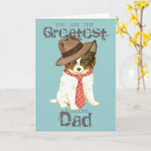 Papillon Vater Karte (Gelbe Blume)