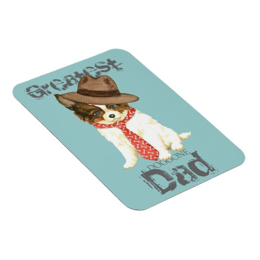 Papillon Vater Magnet (Rechte Seite)