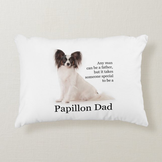 Papillon Vater Pillow Dekokissen (Vorderseite)
