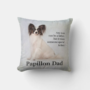 Papillon Vater Pillow Kissen