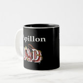 Papillon Vater Tasse (Vorderseite Links)