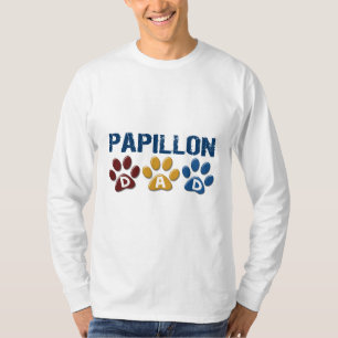 PAPILLON Vater-Tatzen-Druck 1 T-Shirt