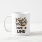 Papillon Vater (Welten am besten) Kaffeetasse (Links)