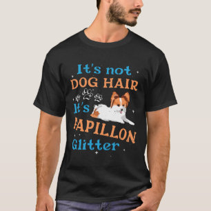 Papillon Vintag Retro Style Niedlich Papillon Papi T-Shirt