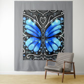 Papillon Wandteppich (Beispiel)