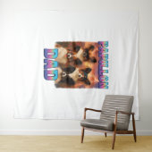 Papillon Wandteppich (Beispiel (Horizontal))