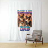 Papillon Wandteppich (Beispiel)