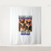 Papillon Wandteppich (Vorderseite)