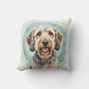 Papillon-Wasserfarbe-Schmetterlingsmuster-Kunst Kissen