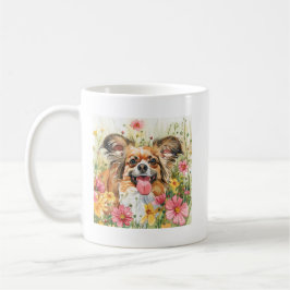 Papillon Watercolor Mug – Dog Lover Gift Kaffeetasse