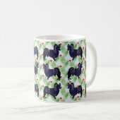 Papillon Weihnachten Kaffeetasse (VorderseiteRechts)