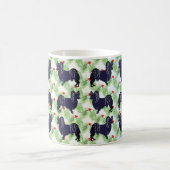 Papillon Weihnachten Kaffeetasse (Mittel)