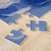Papillon Weihnachtsboot-Feiertag Puzzle (Seite)