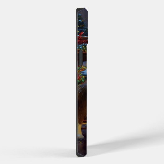 Papillon Weihnachtsfeiertag Case-Mate iPhone Hülle (Rückseite / Rechts)