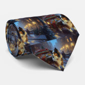 Papillon Weihnachtsfeiertag Krawatte (Gerollt)