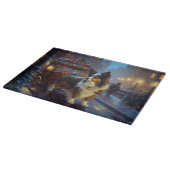 Papillon Weihnachtsfeiertag Schneidebrett (Ecke)